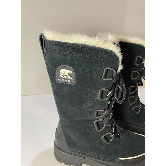 Sorel Tivoli IV Tall Women Black Waterproof Insulated Winter Snow Boot Size 6.5 - Picture 5 of 6